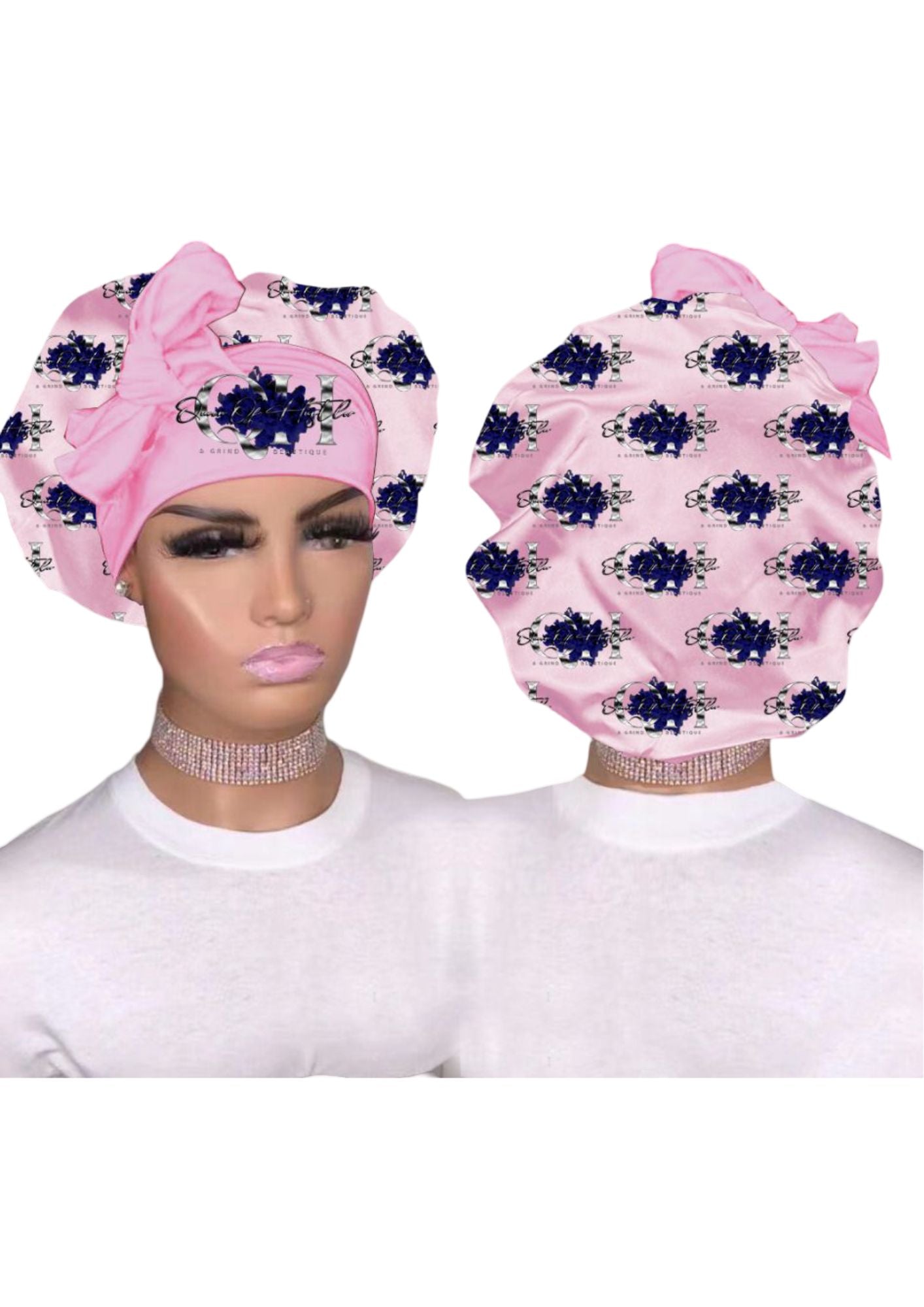 QUEEN HUSTLER LUXURY TIE BONNETS